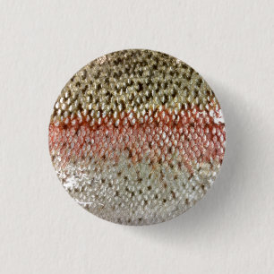 Badge Rond 2,50 Cm truite arc-en-ciel