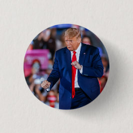 Badge Rond 2,50 Cm Trump Dance Funny