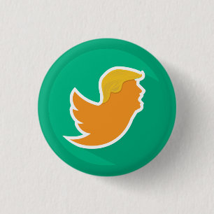 Badge Rond 2,50 Cm Trump : Le coup