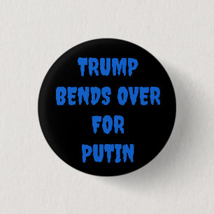 BADGE ROND 2,50 CM TRUMP SE RETROUVE POUR POUTINE