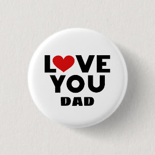 Badge Rond 2,50 Cm Tu aimes papa