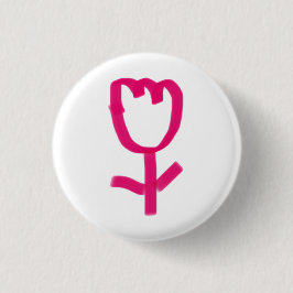 Badge Rond 2,50 Cm Tulip |