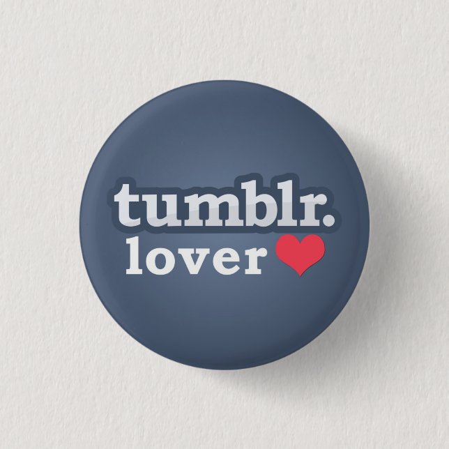 Badge Rond 2,50 Cm Tumblr Lover (Devant)