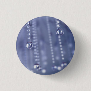 Badge Rond 2,50 Cm Twilight dans le bouton cristal