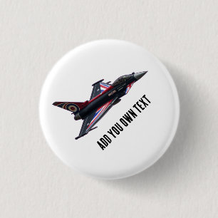 Badge Rond 2,50 Cm Typhon d'Union Jack