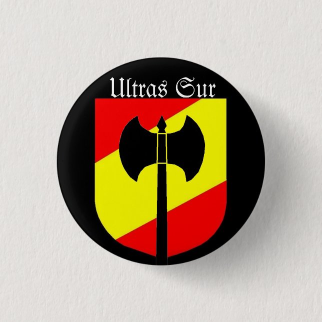 BADGE ROND 2,50 CM ULTRAS SUR (Devant)
