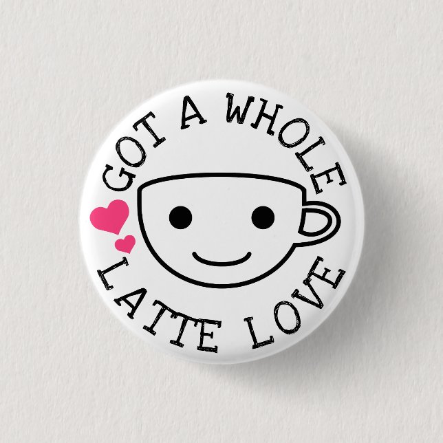 Badge Rond 2,50 Cm Un amour latent (Devant)