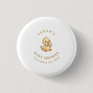 Badge Rond 2,50 Cm Un Petit Coin-coin