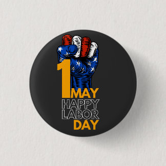 Badge Rond 2,50 Cm Un travail heureux