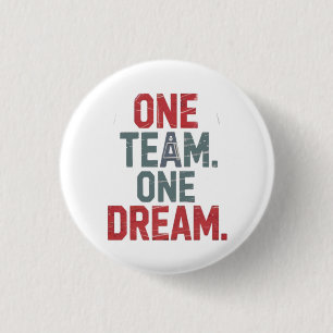 Badge Rond 2,50 Cm Une Équipe. Un rêve 1