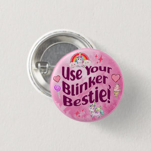 Badge Rond 2,50 Cm Utilise Ton Cavalier, Bestie ! BFF Best Friends He
