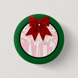BADGE ROND 2,50 CM VACANCES ART DÉCO