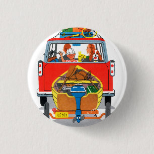 Badge Rond 2,50 Cm Vacances d'été