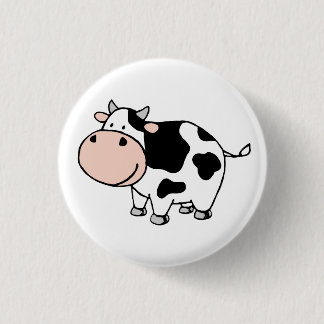 Badge Rond 2,50 Cm Vache