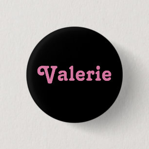 Badge Rond 2,50 Cm Valerie de bouton