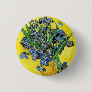 Badge Rond 2,50 Cm Van Gogh irise le bouton