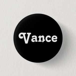Badge Rond 2,50 Cm Vance du bouton