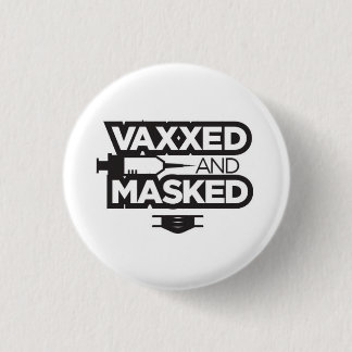 BADGE ROND 2,50 CM VAX & MASK ME !