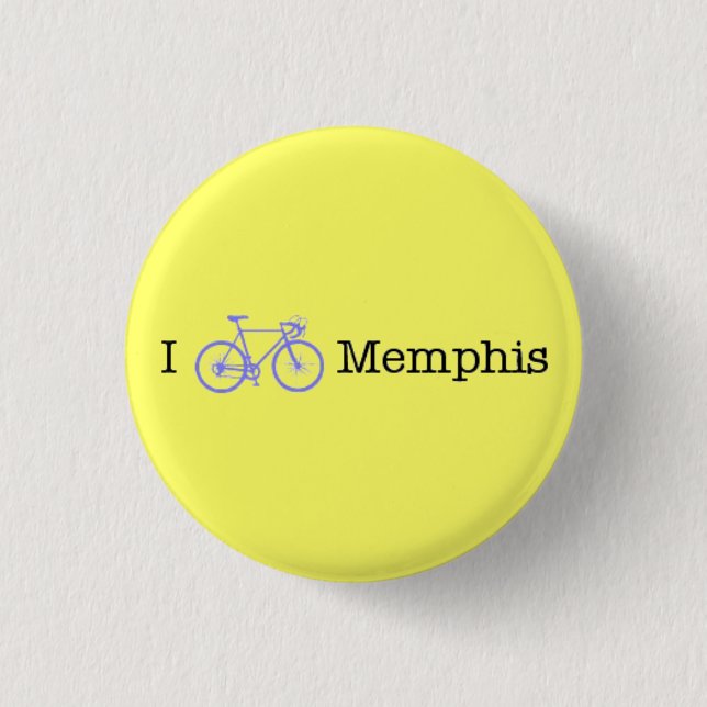 Badge Rond 2,50 Cm Vélo Memphis (Devant)