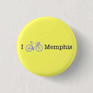 Badge Rond 2,50 Cm Vélo Memphis