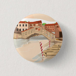 Badge Rond 2,50 Cm Venise