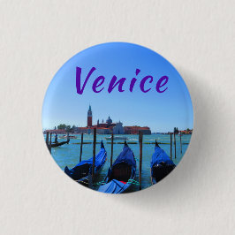 Badge Rond 2,50 Cm Venise, Italie - bouton