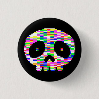 BADGE ROND 2,50 CM VERSION DE BOUTON DU CRÂNE II