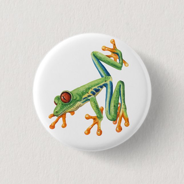 Badge Rond 2,50 Cm Vert clair (Devant)