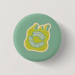 Badge Rond 2,50 Cm Vert commercial classique