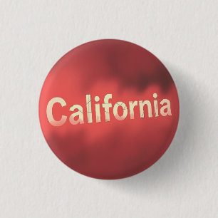 Badge Rond 2,50 Cm Vibes de rêve californien