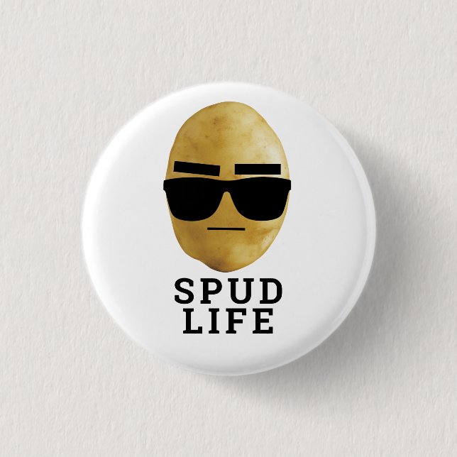 Badge Rond 2,50 Cm Vie puissante (Devant)