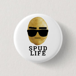 Badge Rond 2,50 Cm Vie puissante