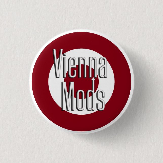 Badge Rond 2,50 Cm Vienne Mods (Devant)