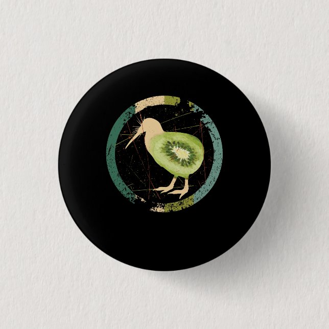Badge Rond 2,50 Cm Vintage (Devant)