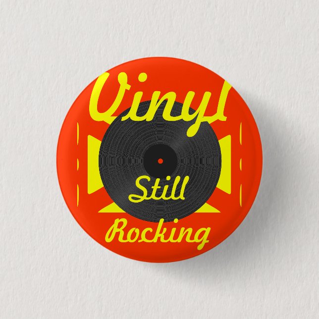 Badge Rond 2,50 Cm Vinyle basculant toujours 2 (Devant)