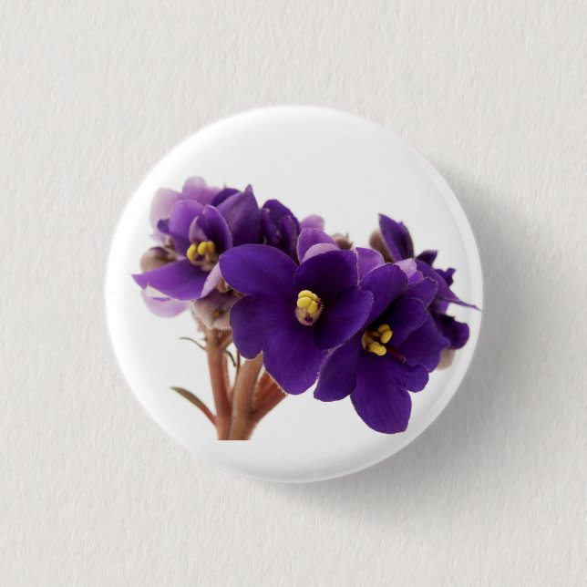 Badge Rond 2,50 Cm Violet africain (Devant)