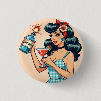 Badge Rond 2,50 Cm Vive la Résistance !