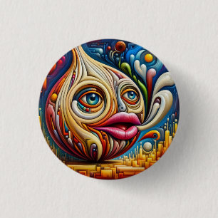 Badge Rond 2,50 Cm 🎨 Vivez le voyage émotionnel d'une ONION.