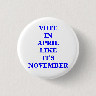 BADGE ROND 2,50 CM VOTE EN AVRIL…