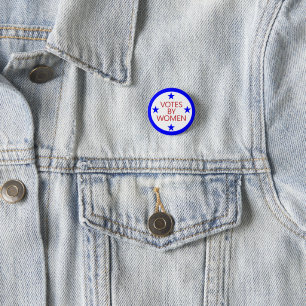Badge Rond 2,50 Cm Votes Des Femmes