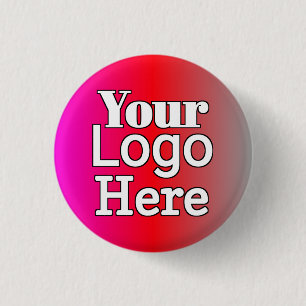 Badge Rond 2,50 Cm Votre logo ici – Entreprise personnalisée