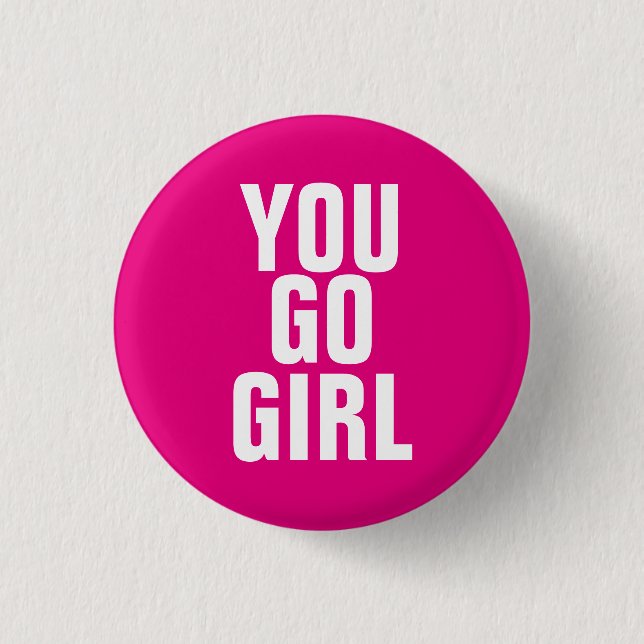 Badge Rond 2,50 Cm Vous allez fille (Devant)