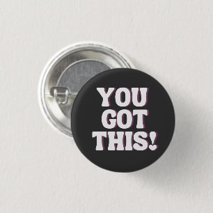Badge Rond 2,50 Cm Vous Avez Ça !   Jouer Black Emo Inspirational