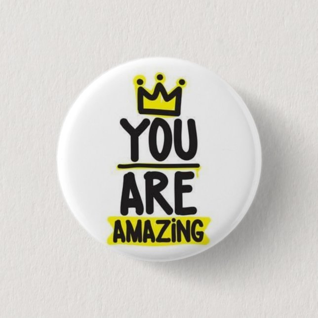 Badge Rond 2,50 Cm Vous êtes extraordinaire (Devant)