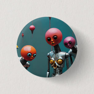 Badge Rond 2,50 Cm Vous regarder dans votre sommeil