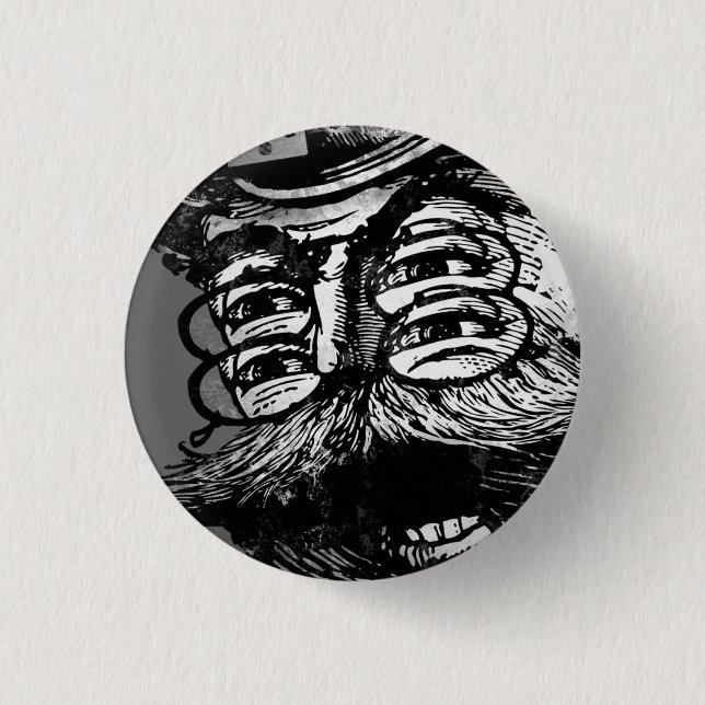 Badge Rond 2,50 Cm Voyous de FLomm : ThWINGh criard ! (Devant)