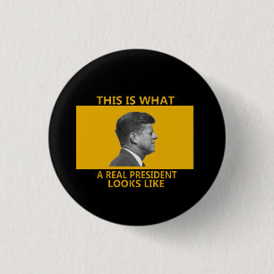 Badge Rond 2,50 Cm Vrai président