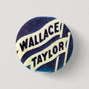 Badge Rond 2,50 Cm Wallace-Taylor - bouton