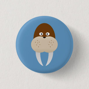 Badge Rond 2,50 Cm Walrus