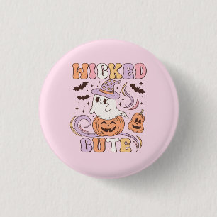 Badge Rond 2,50 Cm Wicked Cute Halloween